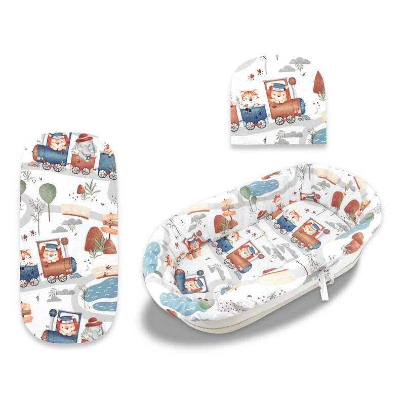 Set Landou Miminu Zoo | Bumbac și Protecție - imagine 4