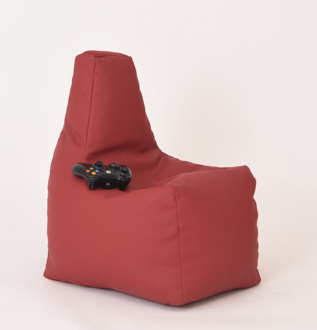 Fotoliu Pufrelax Sunlounger Junior Wine, Copii 2-8 Ani - imagine 4