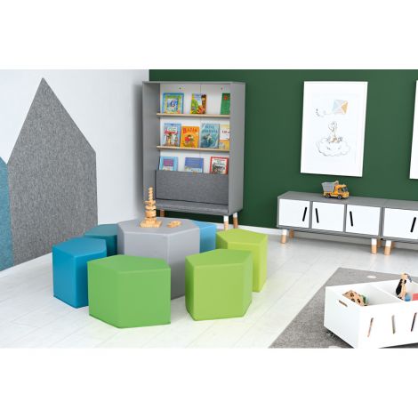 Set Pufuri Moje Bambino LO1 - Mobilier Grădiniță - imagine 4