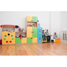 Set Mobilier Grădiniță Creionasul Novum, 5 Piese - imagine 4