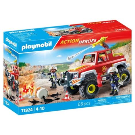 Playmobil Camion Pompieri - Aventură Eroică - imagine 2