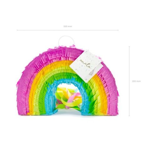 Pinata Curcubeu Party Deco | Distracție Garantată - imagine 4