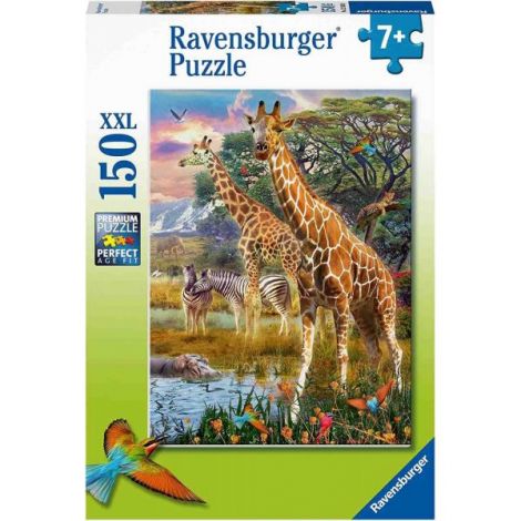 Puzzle Girafe Africa 150 Piese Ravensburger - imagine 2