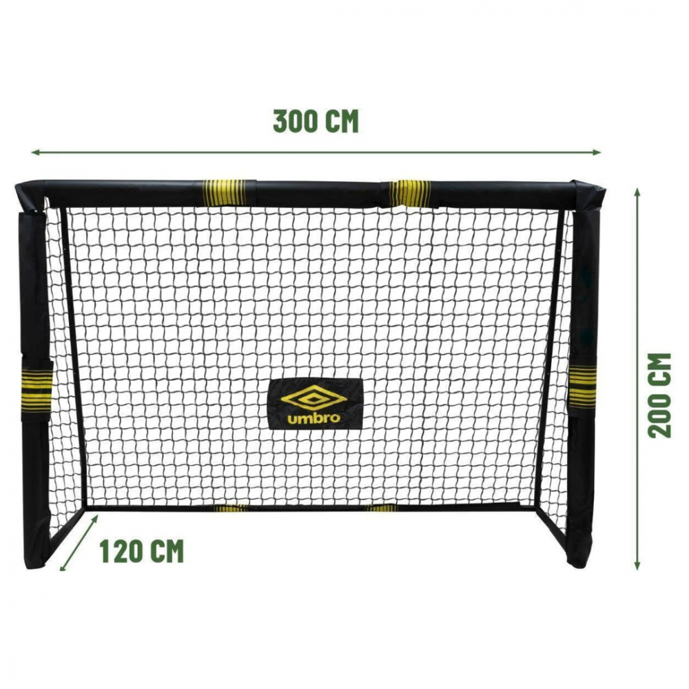 Poartă Fotbal Umbro Pro Tech Metalică 300x200cm - imagine 3