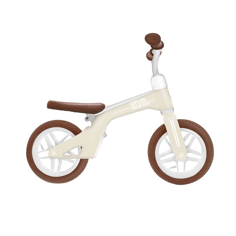 Bicicleta Balans Qplay Tech Air 10 inch Alba - imagine 5