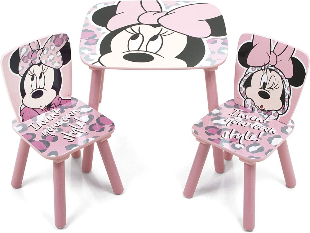 Set Masă și 2 Scaune Minnie Mouse Arditex