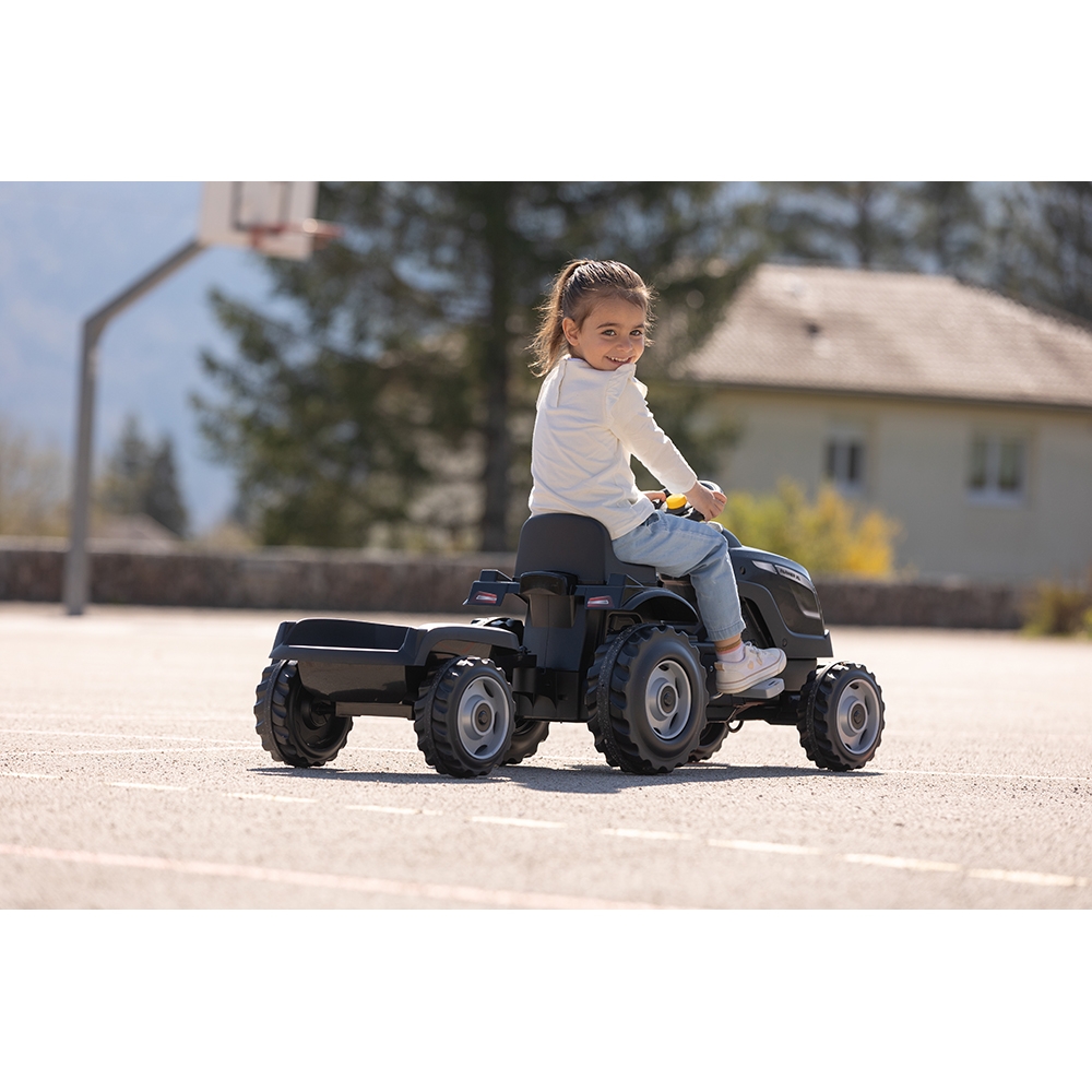 Tractor cu Pedale Smoby Farmer XL si Remorca - imagine 7