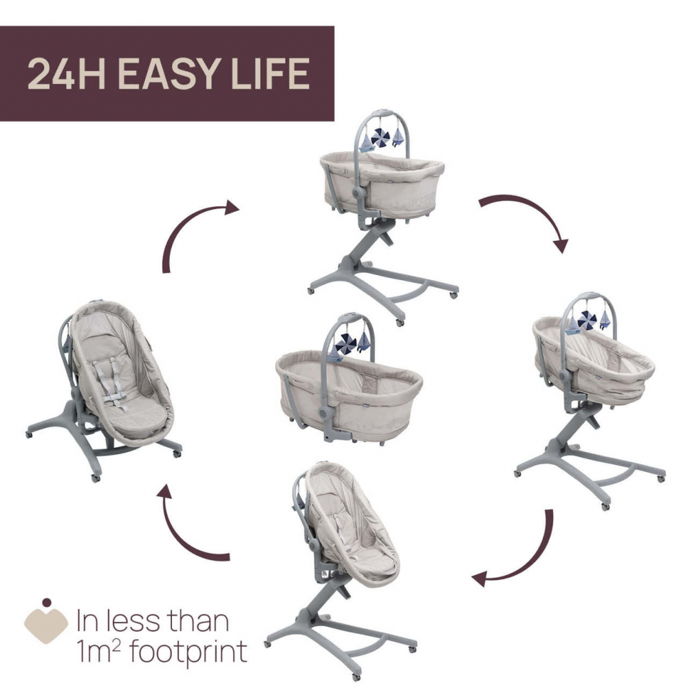 Chicco Baby Hug Pro 5-in-1 Bej | Multifuncțional 0-36 luni