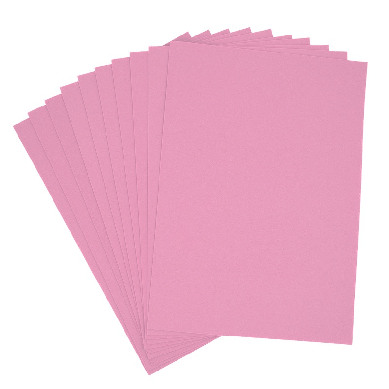 Hartie Gumata A4 Roz Pastel 1.3mm Colorart