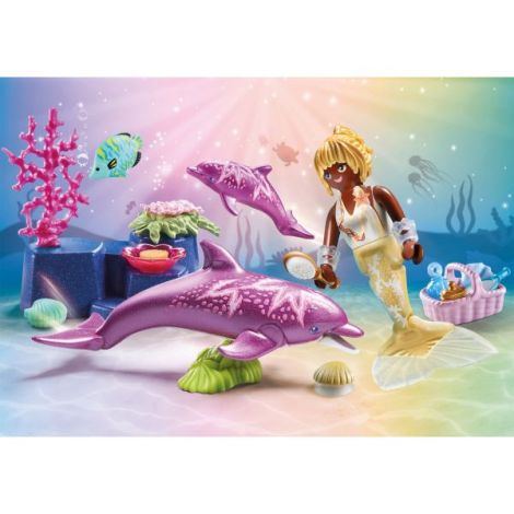 Playmobil Sirena cu Delfini - Aventură Subacvatică - imagine 3