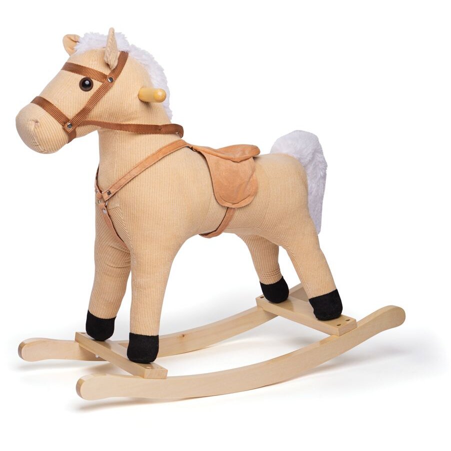 Balansoar Calut Bigjigs Toys - Lemn și Textil - imagine 3