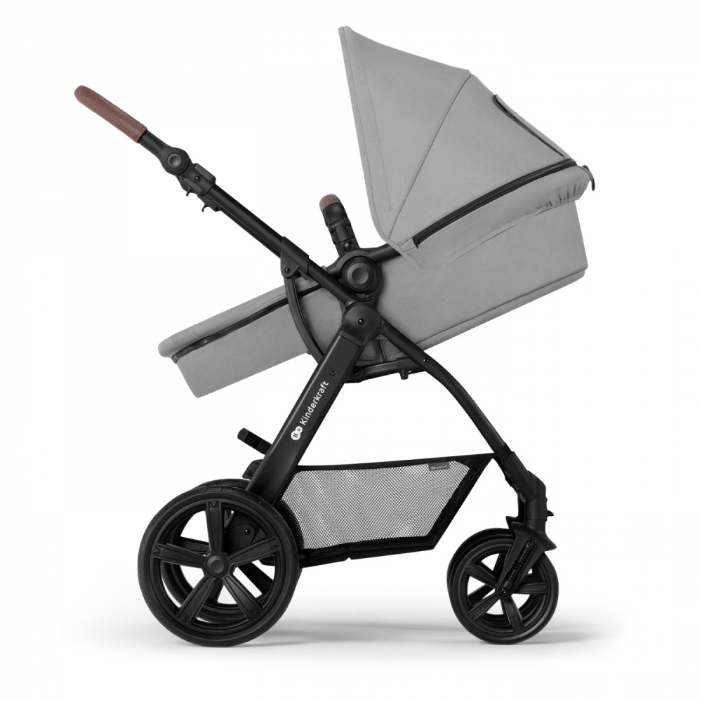 Carucior Kinderkraft MOOV 3 in 1 Gri - Pana la 22kg - imagine 4