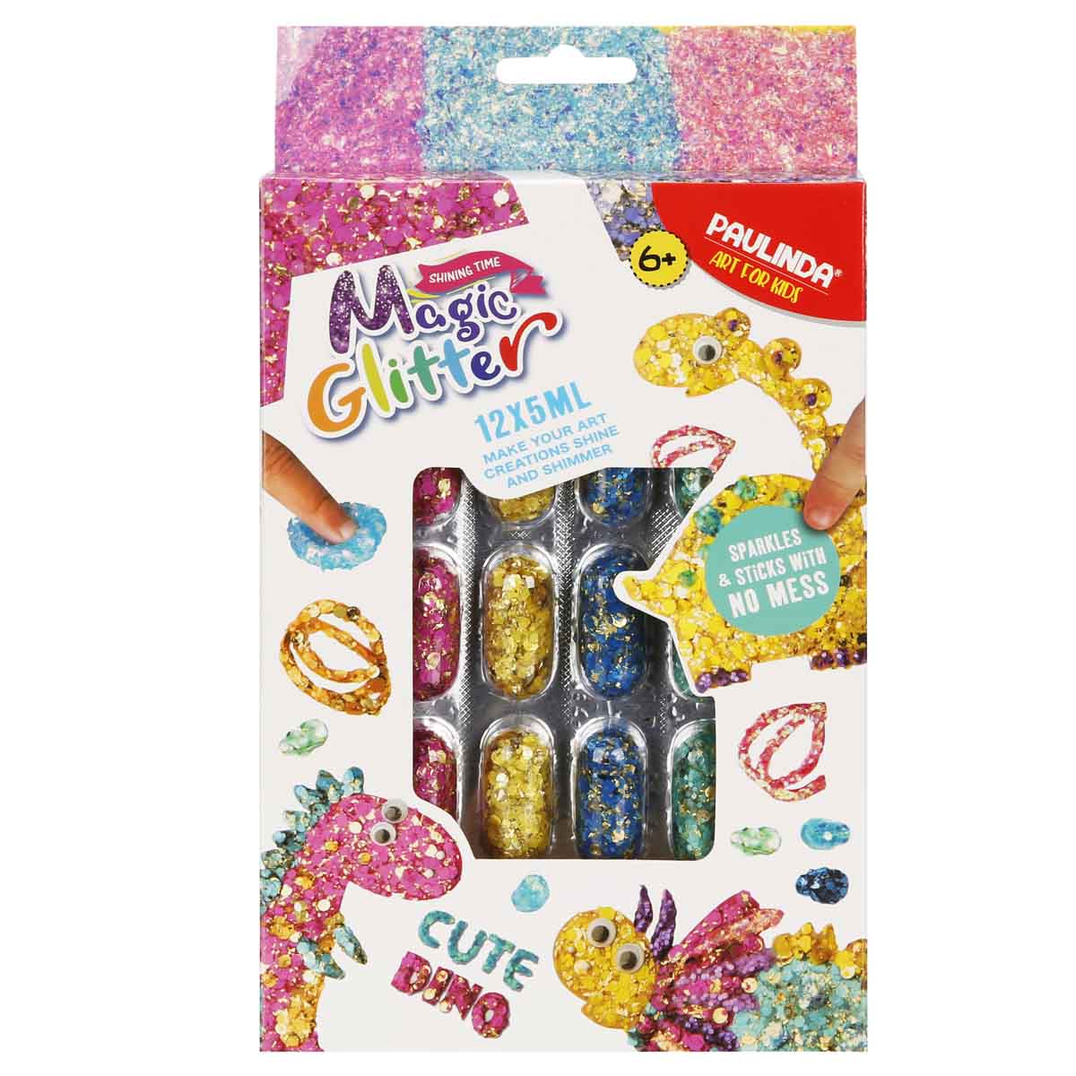 Paulinda Magic Glitter Dino Set Creativ