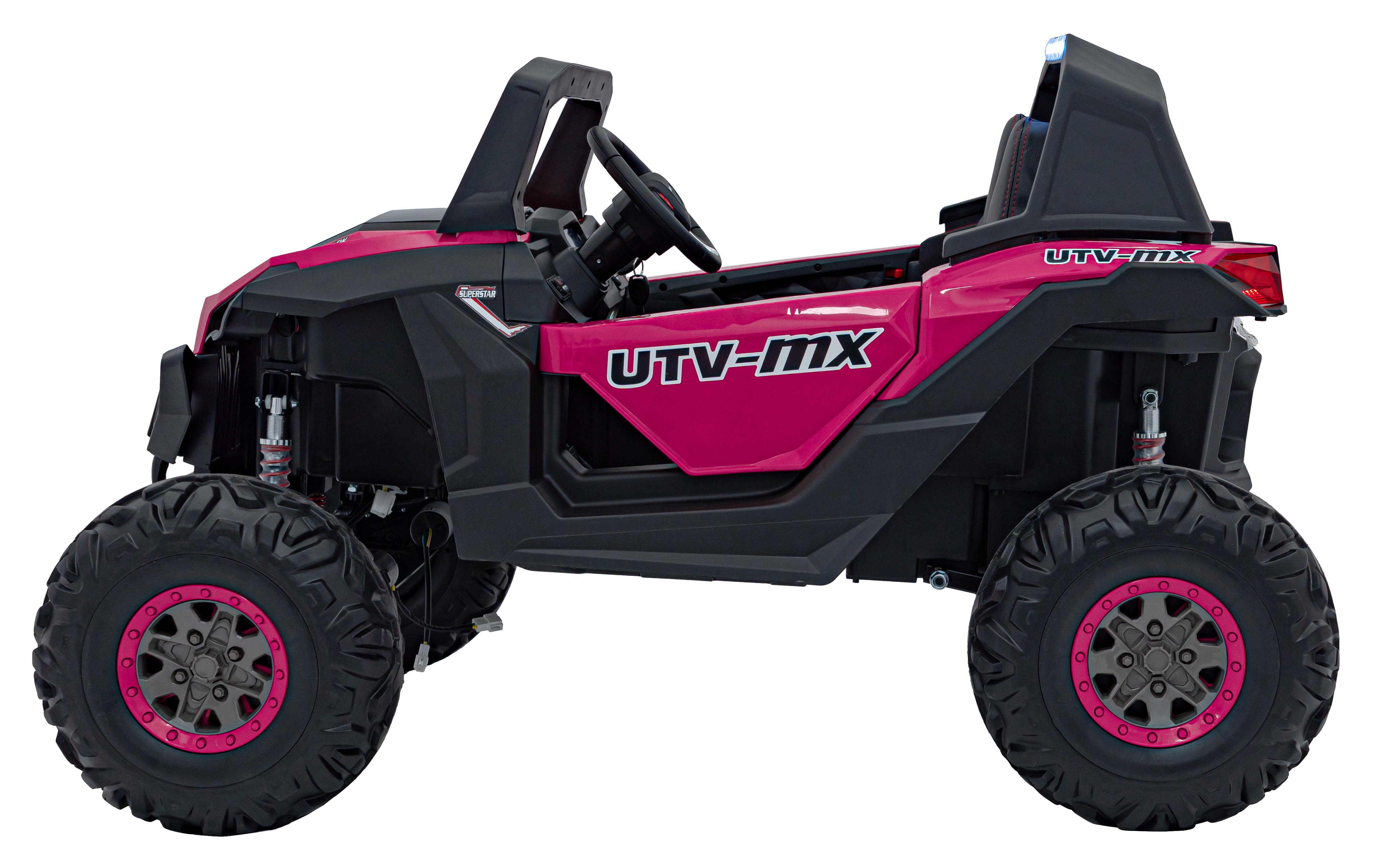 UTV 4x4 Roz 2 Locuri 300W Autokids - imagine 3