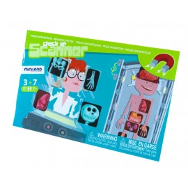 Joc Magnetic Corpul Uman Miniland | Anatomie