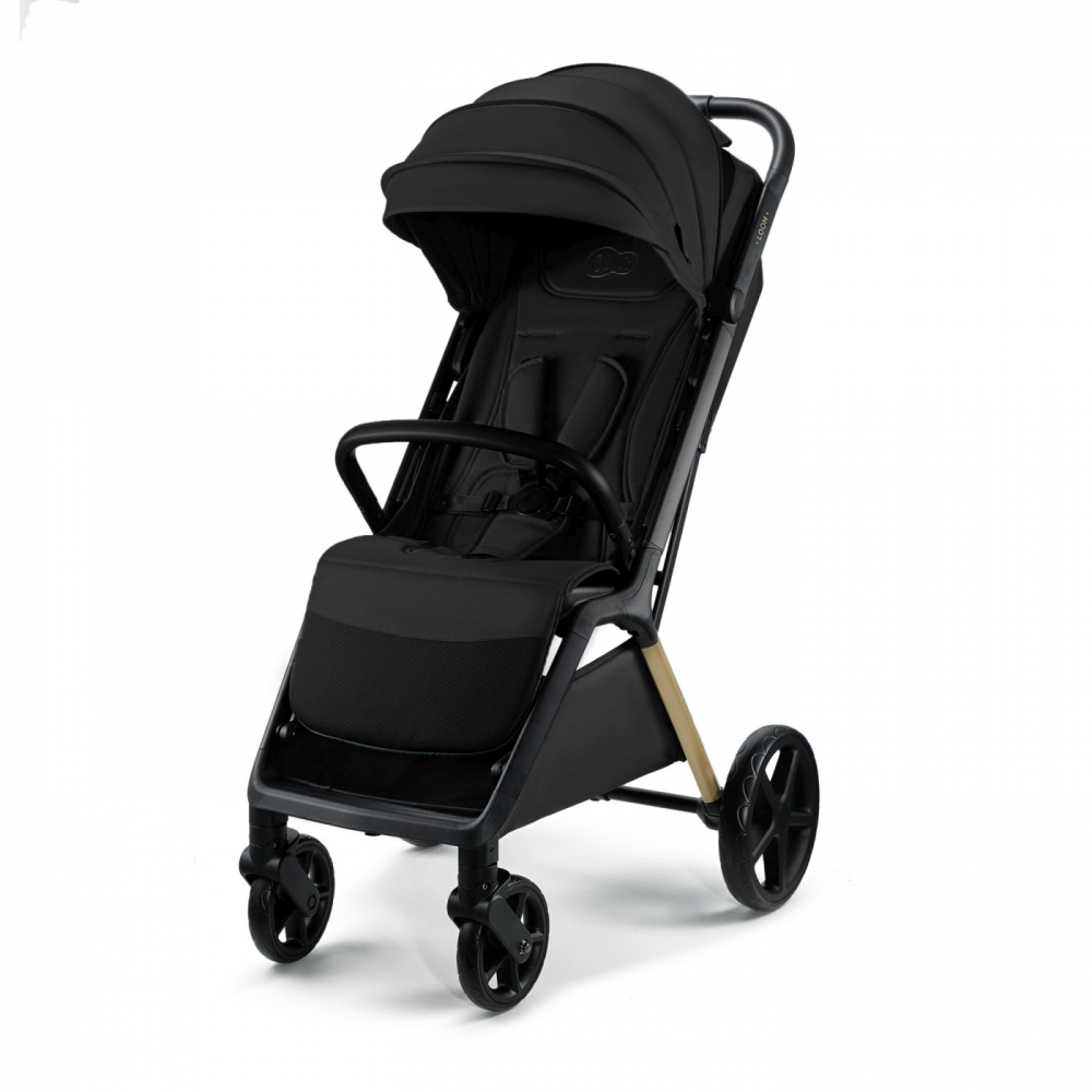 Carucior Kinderkraft Loom Ink Black cu Pliere Automata - imagine 6
