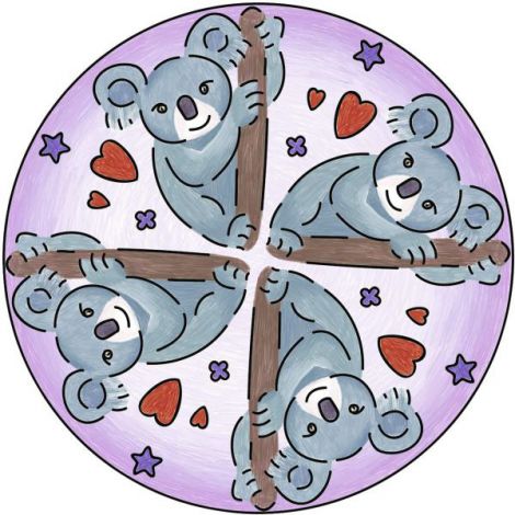 Set Mandala Ravensburger, Animale - imagine 6