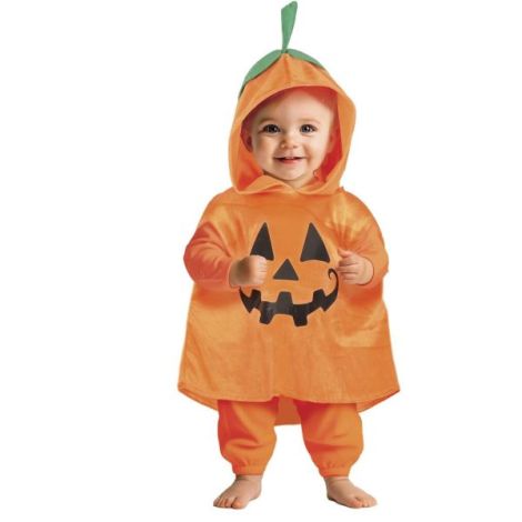 Costum Bebe Dovlecel Guirca - Halloween Adorabil