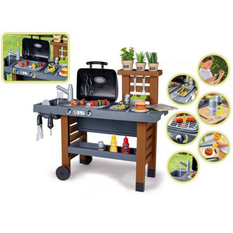 Bucatarie Smoby Garden cu 43 Accesorii - imagine 2