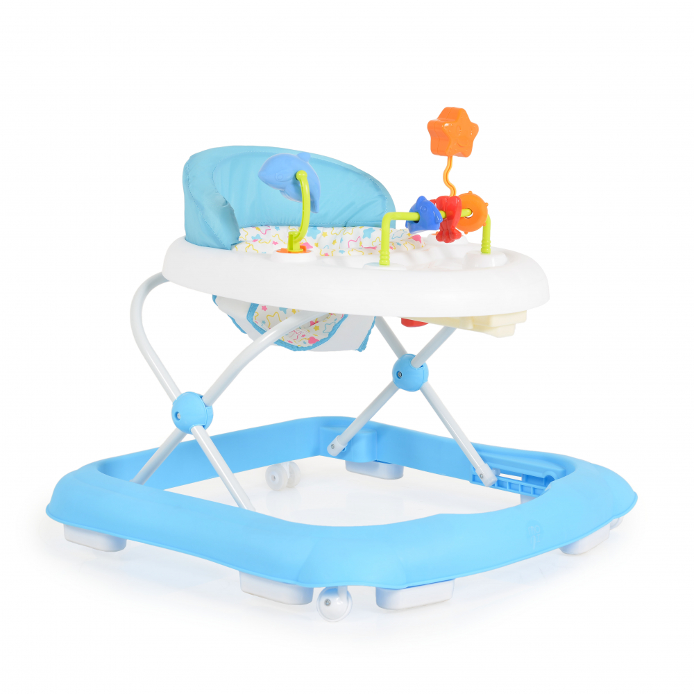 Premergator Moni Eko Blue Pliabil cu Jucarii - imagine 9