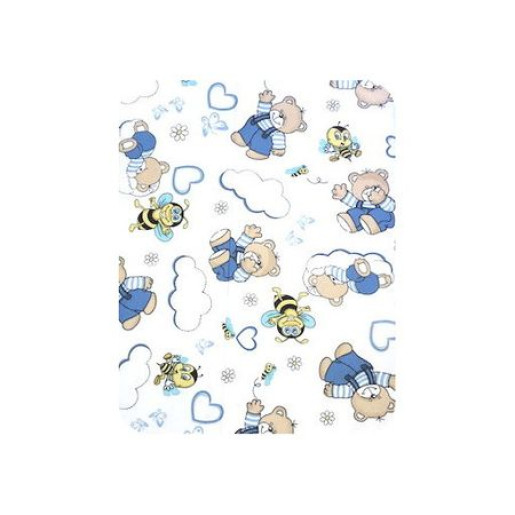 Cearsaf Finet Deseda Moale pentru Bebelusi 140x70 - imagine 6