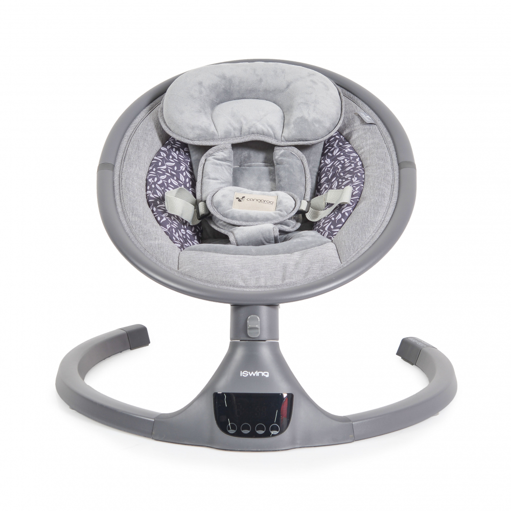 Leagan Electric Cangaroo ISwing Graphite, 5 Viteze, Telecomanda - imagine 5