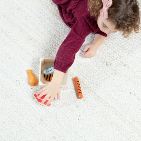 Set Proteine Lemn Melissa & Doug | Joc Educativ - imagine 3