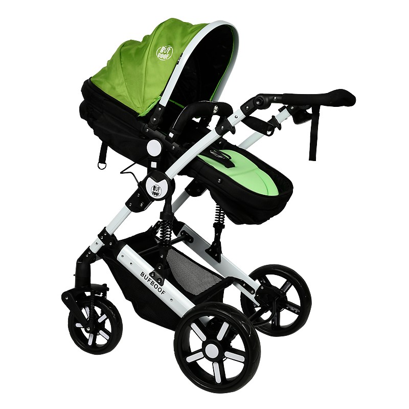 Carucior 2 in 1 Reversibil Buf Boof X2 Green - imagine 4