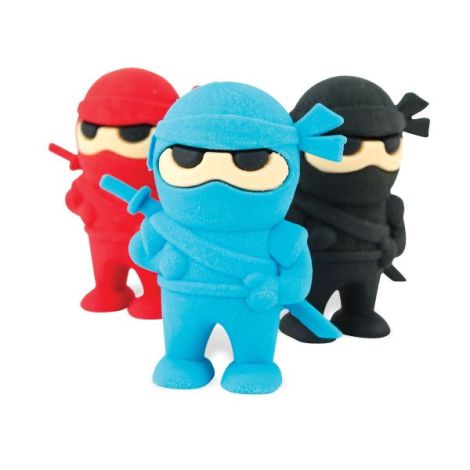 Radiere Ninja Ooly - Set 3 gume de șters - imagine 2
