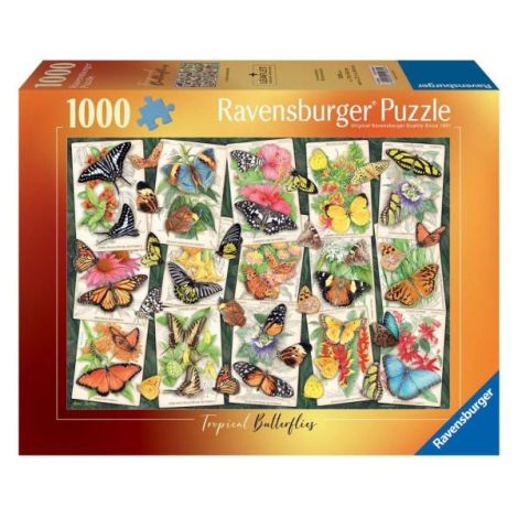 Ravensburger Puzzle Fluturi Tropicali 1000 piese - imagine 2