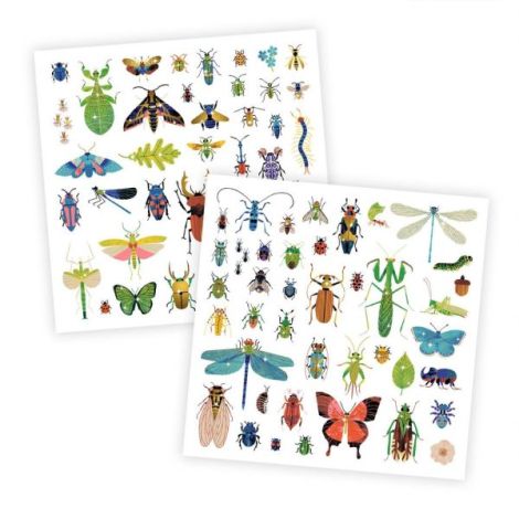 Abtibilduri Metalice Microcosmos Djeco - imagine 5