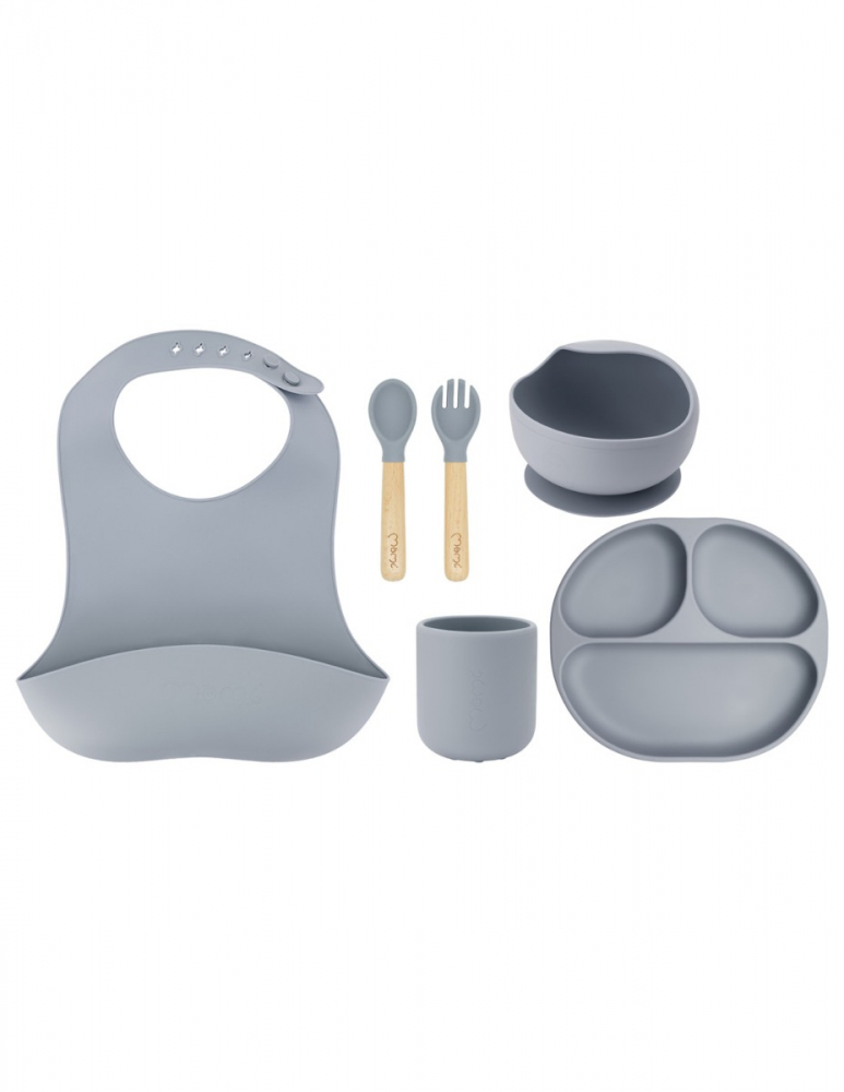 Set Diversificare Momi Ami Grey | Mese Autonome - imagine 6