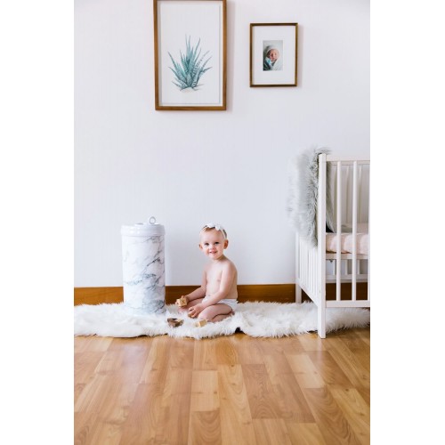 Cos scutece Ubbi Marble | Ermetic și Igienic - imagine 3