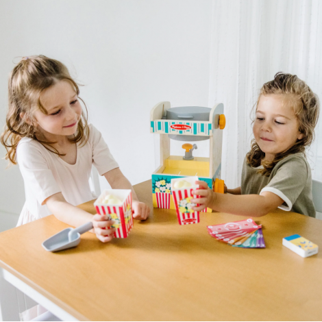 Chiosc Popcorn Melissa & Doug - Jucărie Lemn 3+ - imagine 3