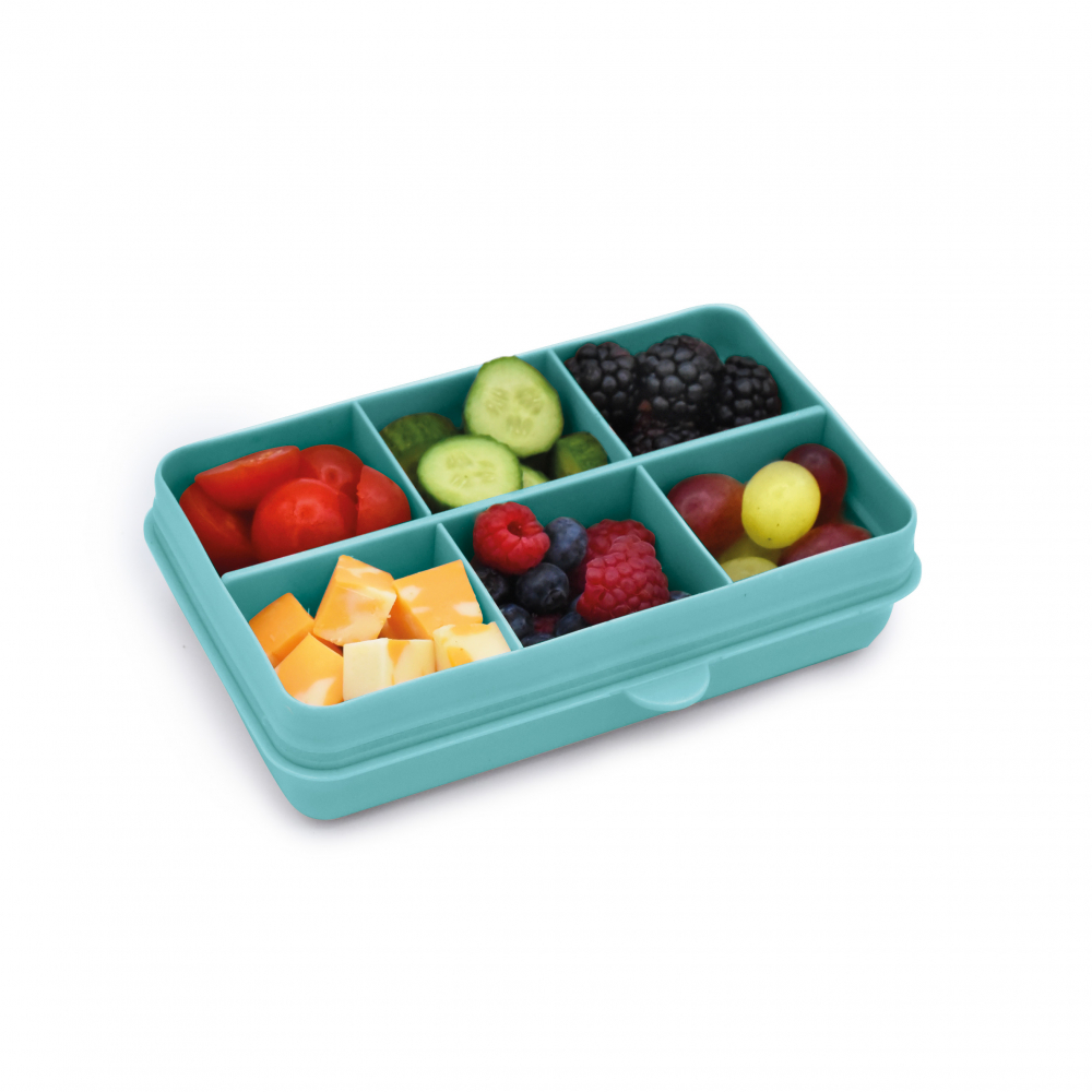Cutie Snack Melii Blue 6 Compartimente | Organizator Prăjituri - imagine 3