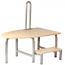 Suport Imbracat Copii Beleduc, Metal si MDF