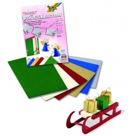 Carton Embosat Ingeri Folia Paper | Set 10 Coli