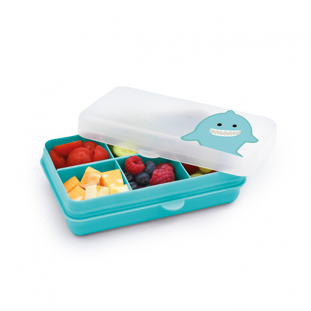 Cutie snack 6 compartimente Melii rechin