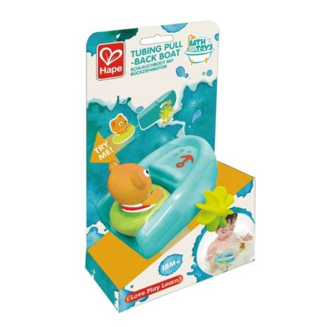 Hape Barcuta de Baie cu Ursulet - Distractiv Educativ - imagine 6
