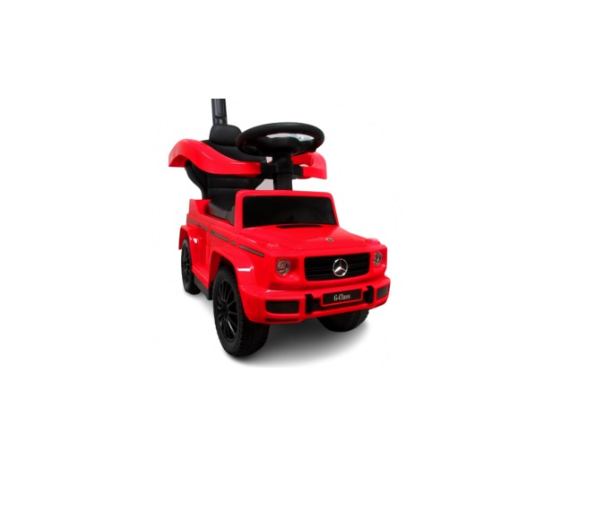 Mașinuță R-Sport Mercedes G350 AMG Roșu cu Mâner - imagine 4