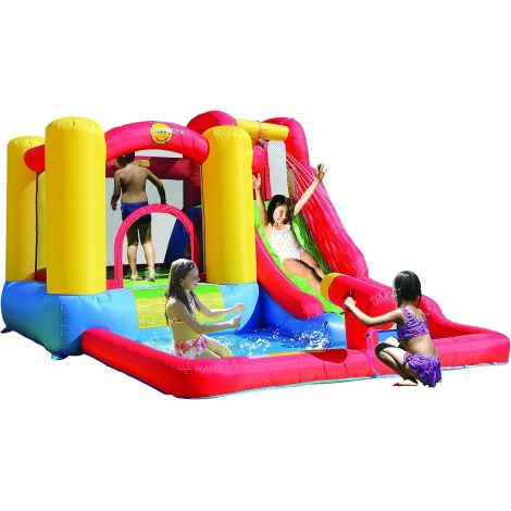 Happy Hop Jump & Splash Spațiu Gonflabil cu Apă - imagine 7