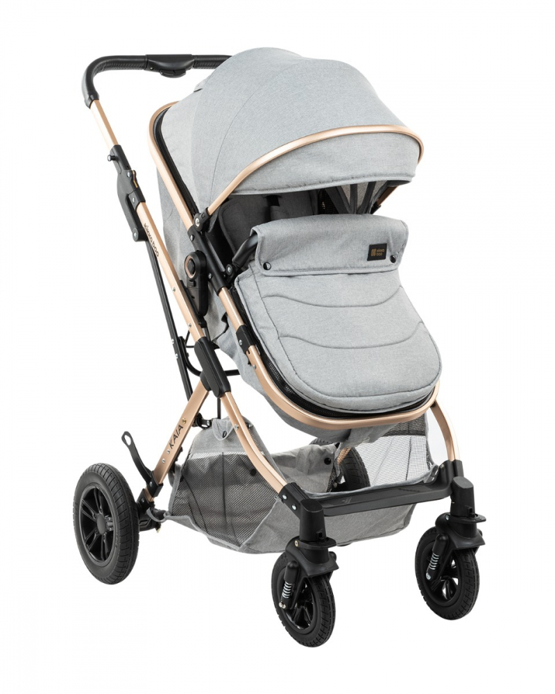 Carucior 3 in 1 Kikkaboo Kaia, Gri