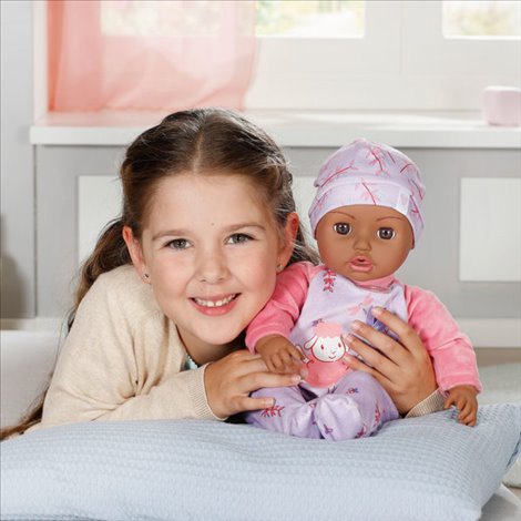 Baby Annabell Leah 43 cm - Papusica Interactiva - imagine 2