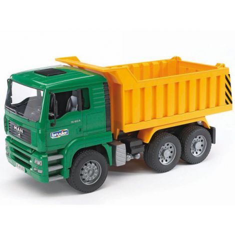 Camion Basculanta MAN TGA Bruder | Jucarie Realista - imagine 7
