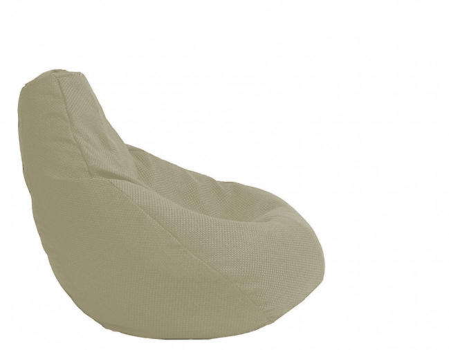 Fotoliu Pufrelax Nirvana Hobbit Dark Beige - imagine 3