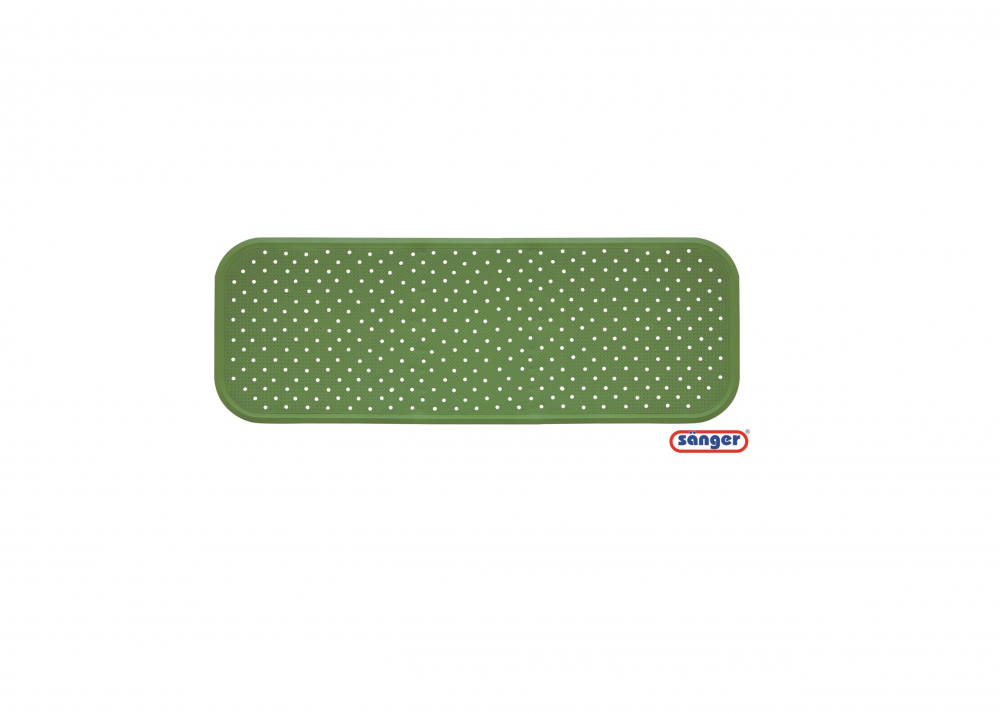 Covor Cada Antiderapant Sanger Verde, cu Ventuze