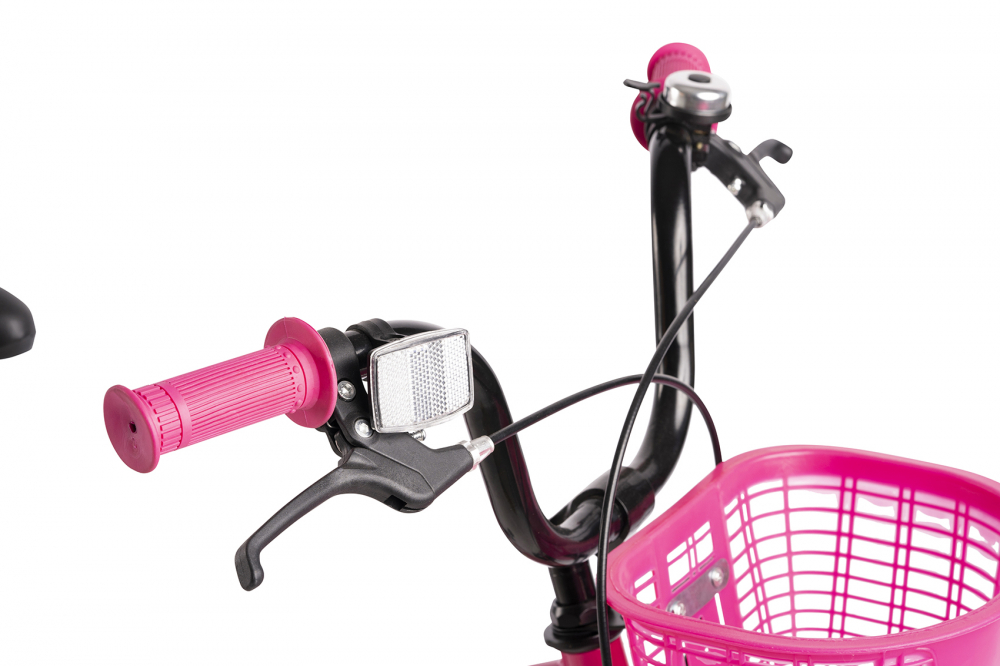 Bicicleta Rich Bike 14" RozAlb 3-5 Ani - imagine 2