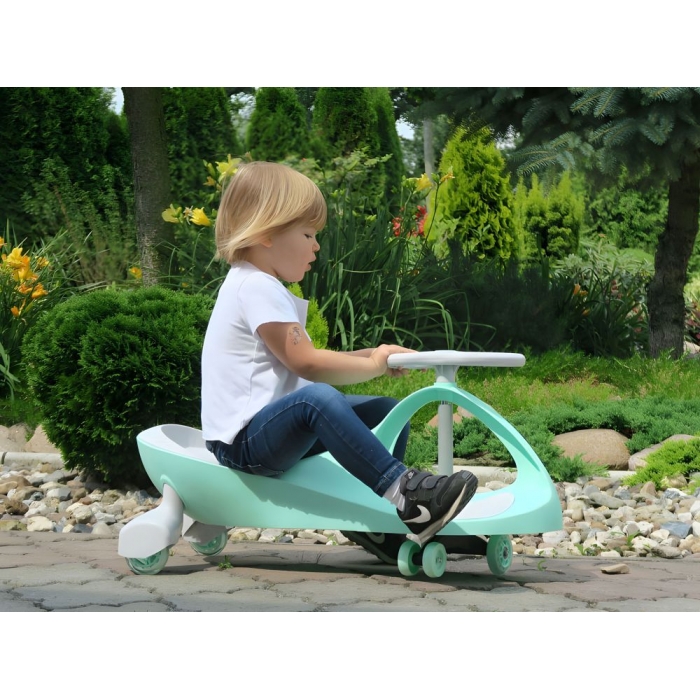 PlasmaCar Ecotoys Verde | Mașină Gravitațională 120kg - imagine 7