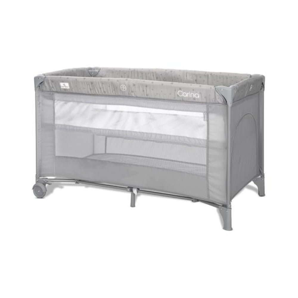 Patut Pliabil Lorelli Carina 2 Nivele Grey Stars