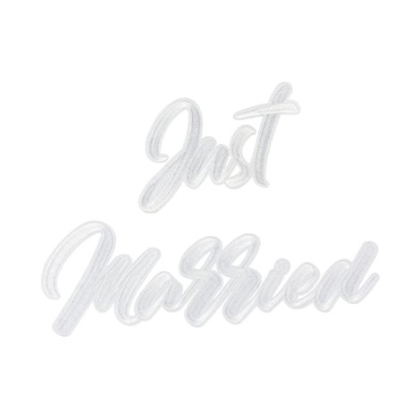 Petic Just Married Party Deco | Decor Nunta